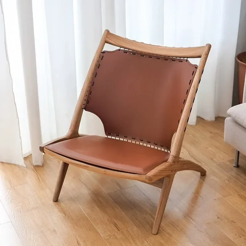 Nordic Single Leisure Chair Living Room Balcony Home Reclining Designer Simple Modern Sofa Chair Small Apartment Lounge