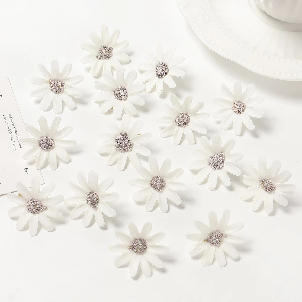 50/100pcs Mini Seide Rose künstliche Blumen Köpfe gefälschte Blumen für Wohnkultur Garten Hochzeit Dekoration DIY Girlande Zubehör – Detail 11