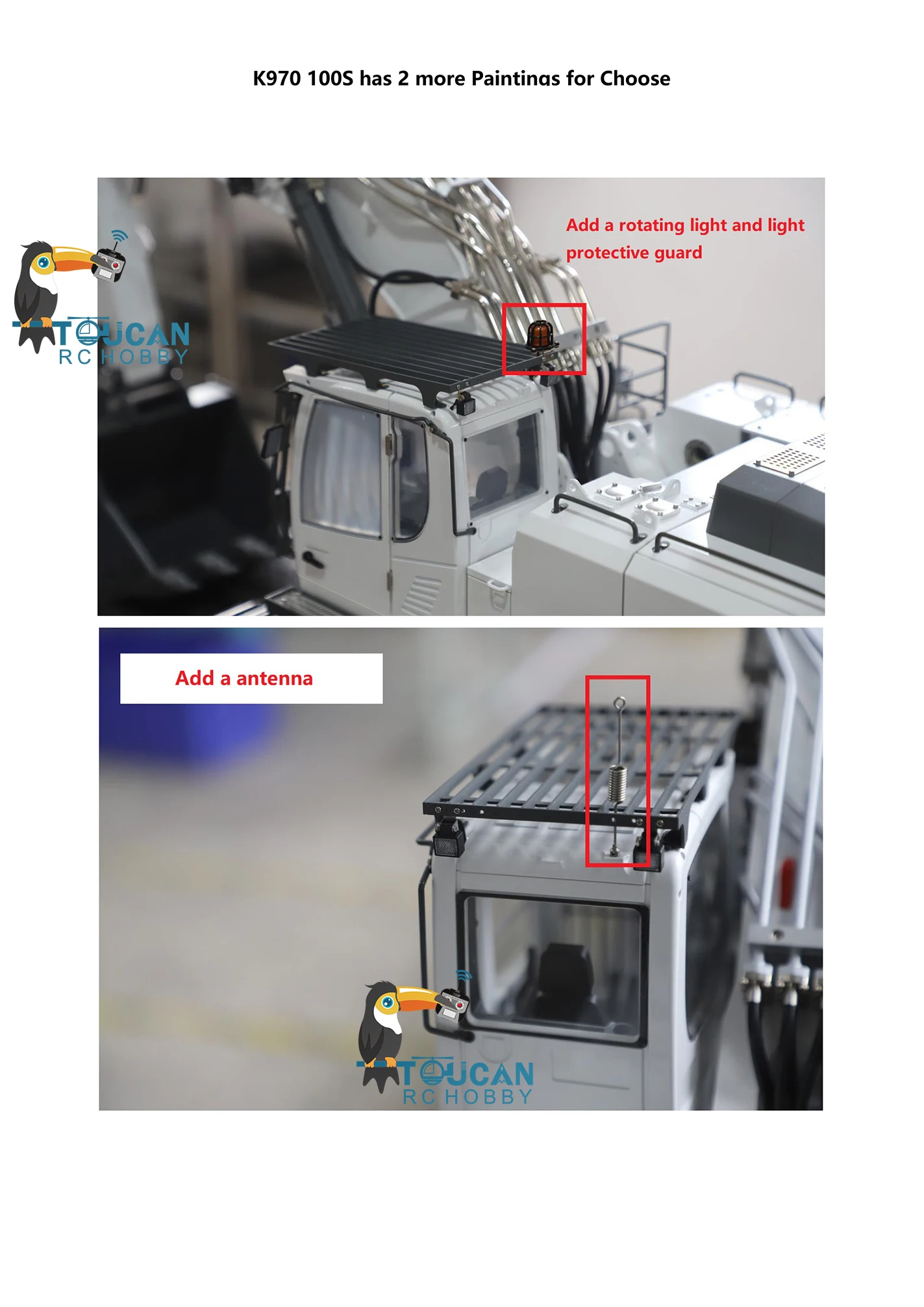 S2bdc43a874a94ca296e6ee8385e12311q Kabolite K970-100S koparka RC 1/14 hydrauliczne gąsienicowe zmodernizowane metalowe samochody inżynieryjne GPS lekki akumulator gruboziarnisty filtr TH20207
