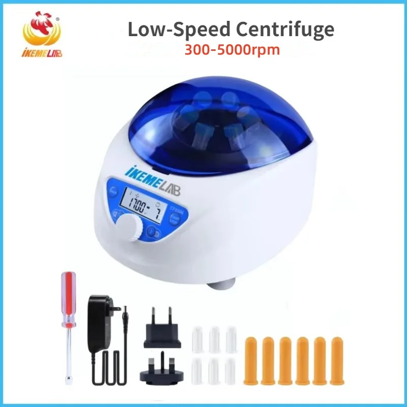 Hot IKEME Centrifuge Low-Speed 300-5000rpm Plasma Blood Centrifuge Machine Lab Equipment In Stock