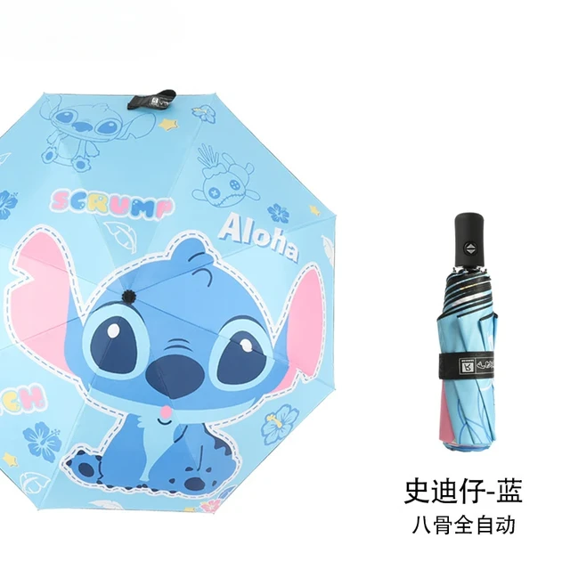 Paraguas Automático con Diseño de Stitch: ¡Divertido y a Prueba de Lluvia!  ☔🌂🌟 12,99 €
