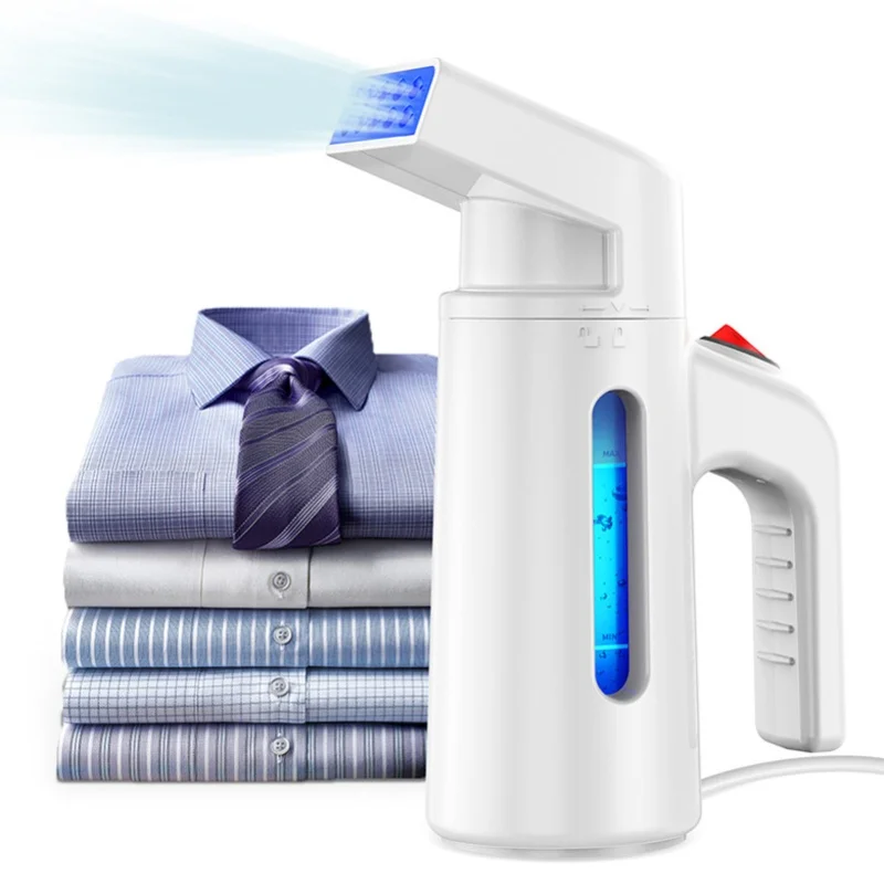 700W Handheld Steam Iron Portable Garment Wrinkle Remover Fast Heat Up 150ml Water Tank White Clothes Fabric 1