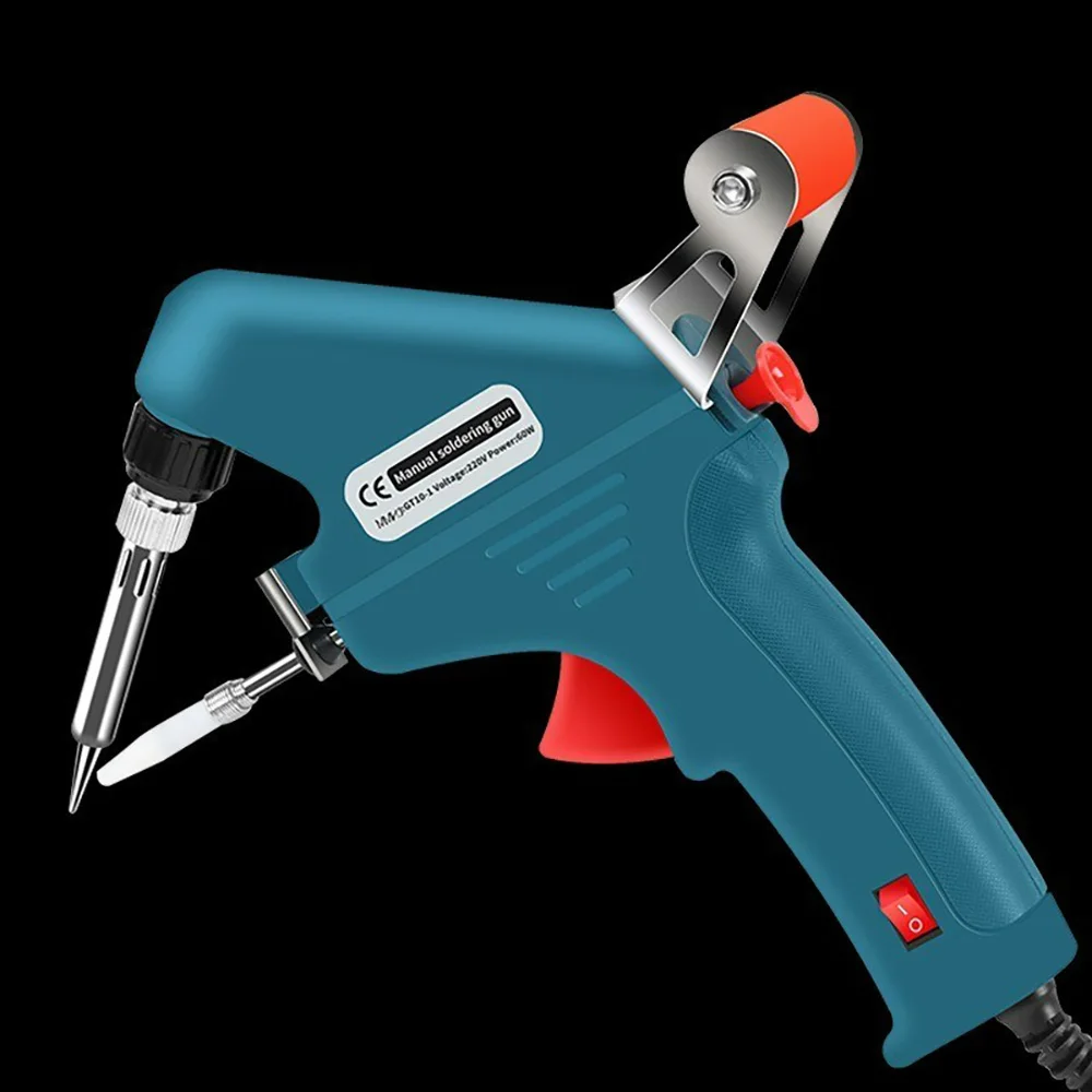 

B50 60W Soldering Iron Set Electronic Welding Torch Kit Internal Heat Helping Hand Electric Tin Feeding Machine Repair Tool