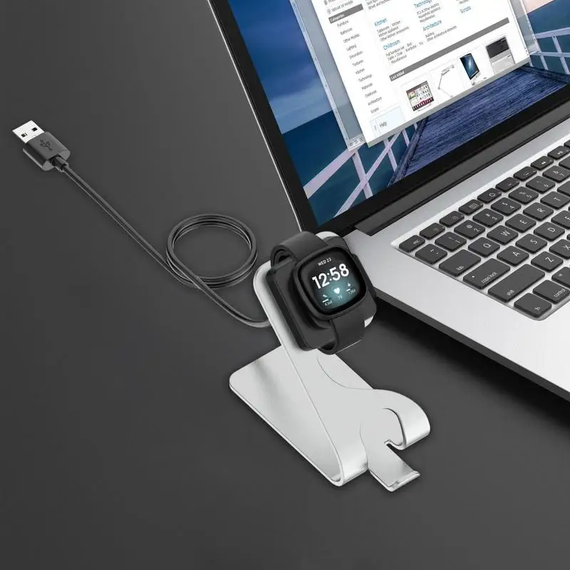

SmartWatch Chargeing Dock Holder Charger Dock Stand Station Charging For Smart Watch Desktop Cradle Base ForFitbit 1 2 3 4 Verse
