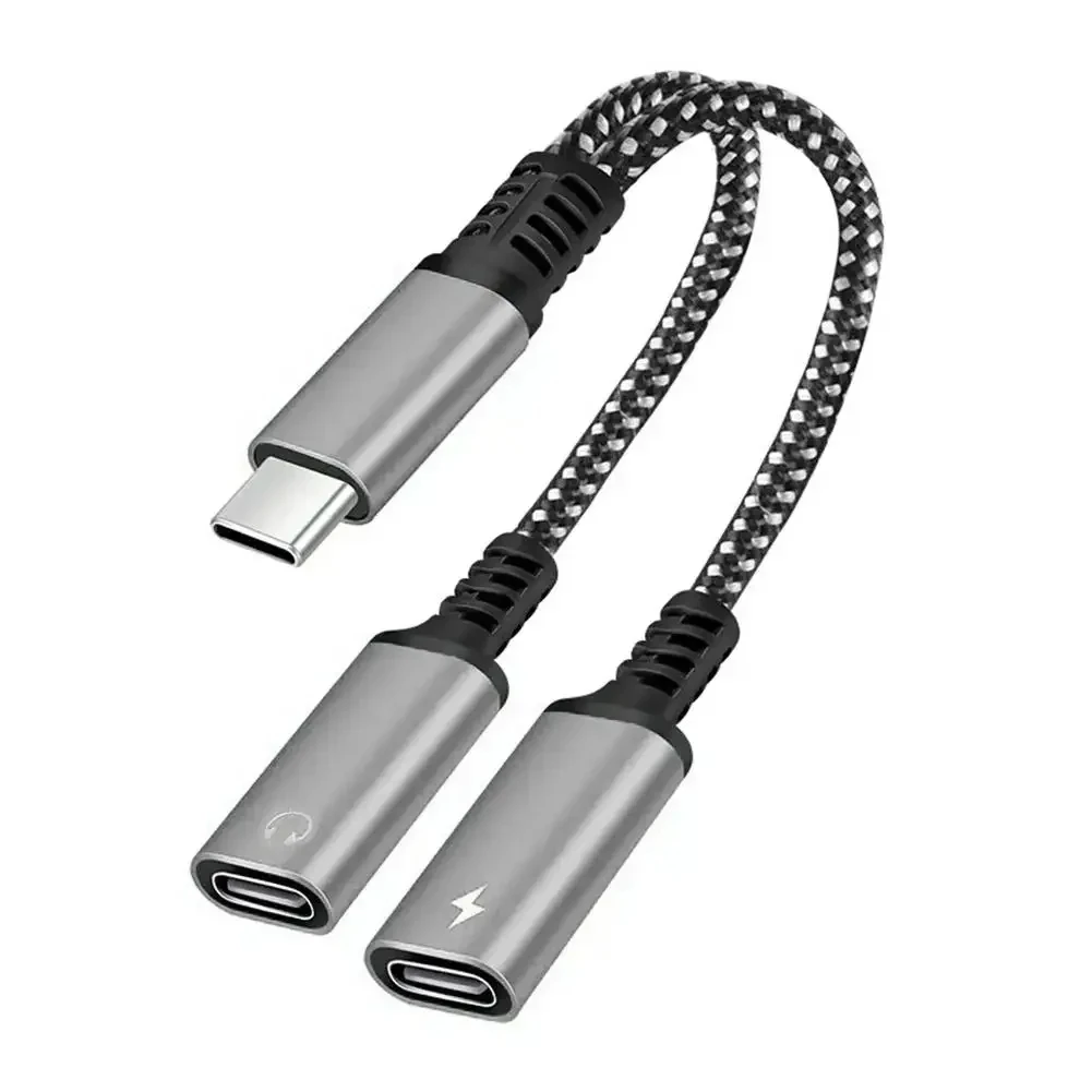 Dual Function USB-C Audio & Fast Charging Adapter