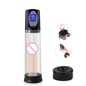 Electric Penis Pump Vacuum Pum Penis Extender Vacuum Pump Penile Enlarger Erection Male Masturbator Sex Toys for Men 5