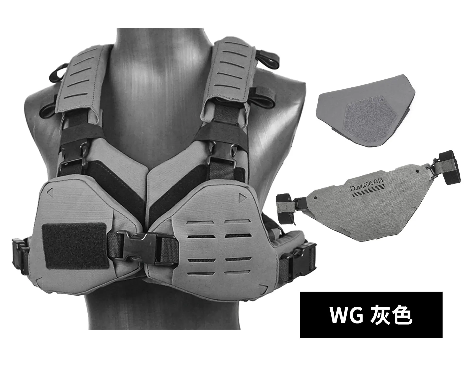胸部アーマー タクティカル ベスト チェスト アーマー ビキニ アーマー 女性用 Amazon | SABAGEAR DMgear 胸部アーマー タクティカル ベスト