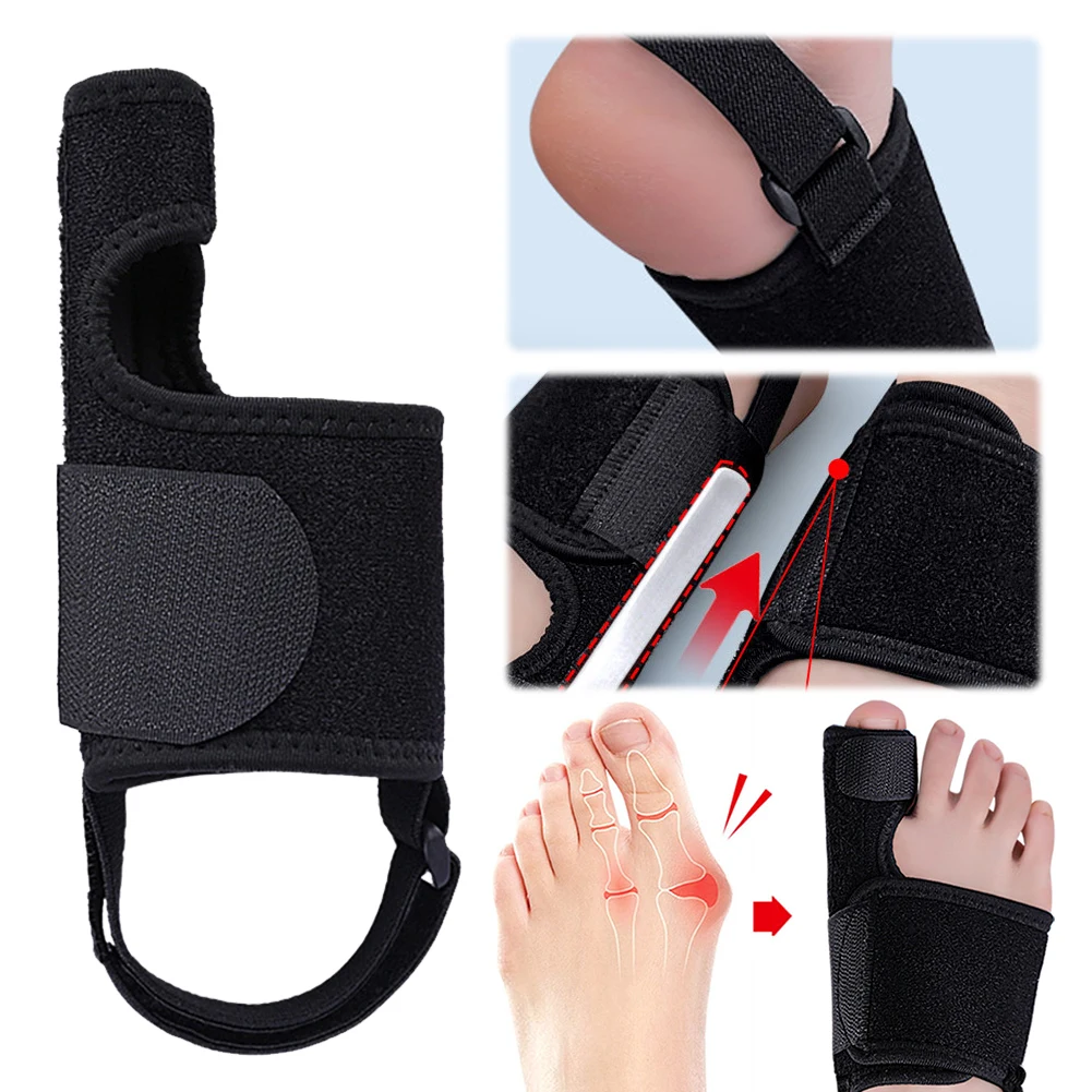 Bunion Corrector Toe Orthopedic Tool Adjustable Strap Big Toe Straightener Hallux Valgus Brace for Night Bunion Relief