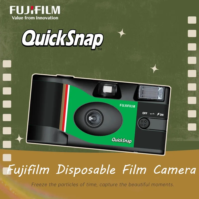 Retro Film Camera with Flash for 27 Photos