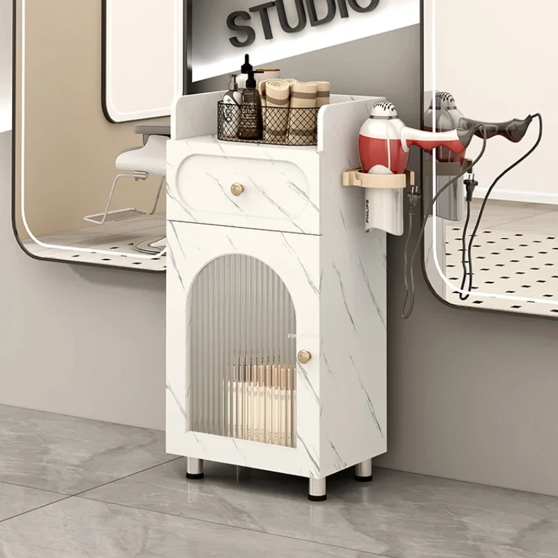 Barber Shop Special Tool Cabinet High-end Hairdressing Tool Cart for Salon Furniture Beauty Salon Multifunctional Trolleys