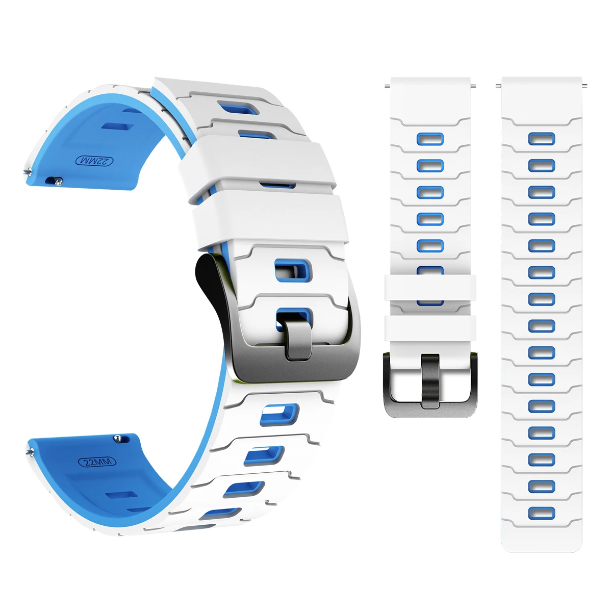 22mm Silicone Smart Watch Strap – Stylish Bracelet Wristband