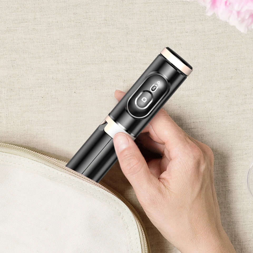 Compact Bluetooth Selfie Stick Tripod with Remote