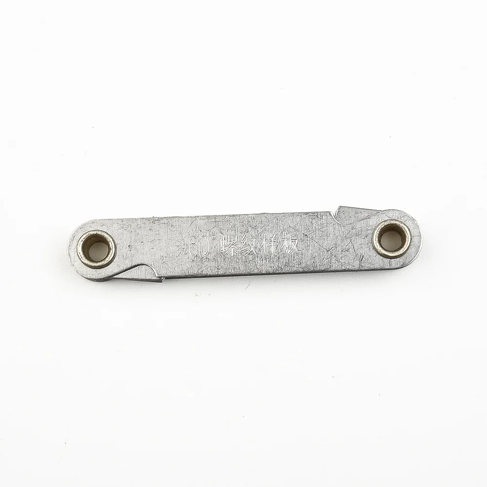 Thread Measuring Gauge 20 PCS Thread Plug Gage Stainless Steel Metric Screw Pitch 60 Degree Thread Measuring Gage Gauge Metric & Imperial Feelers