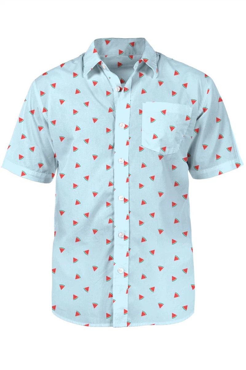 thumbnail image 1 of Camisa hawaiana de gran oferta de verano para hombre, camisas de playa con estampado divertido de hojas de surf en 3D para hombre, blusa genial de gran tamaño, ropa de calle, 1 of 5