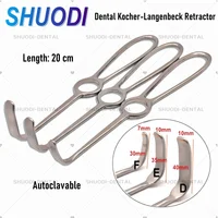 Dental Retractor Cheek Tissue Surgery Retractor Kocher-Langenbeck Retractor  Stainless Steel Surgical Instruments 1