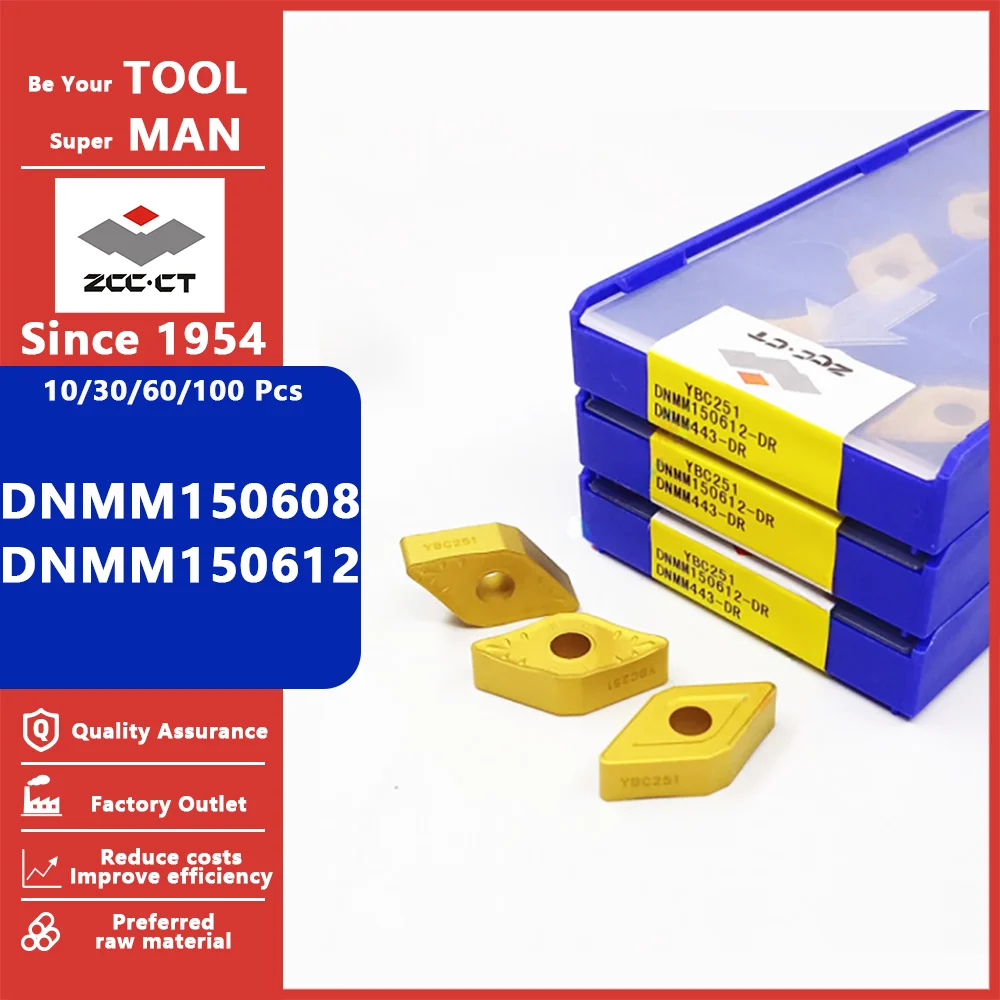 ZCCCT Original DNMM150608 DNMM150612 DNMM 150608 150612 Turning Carbide