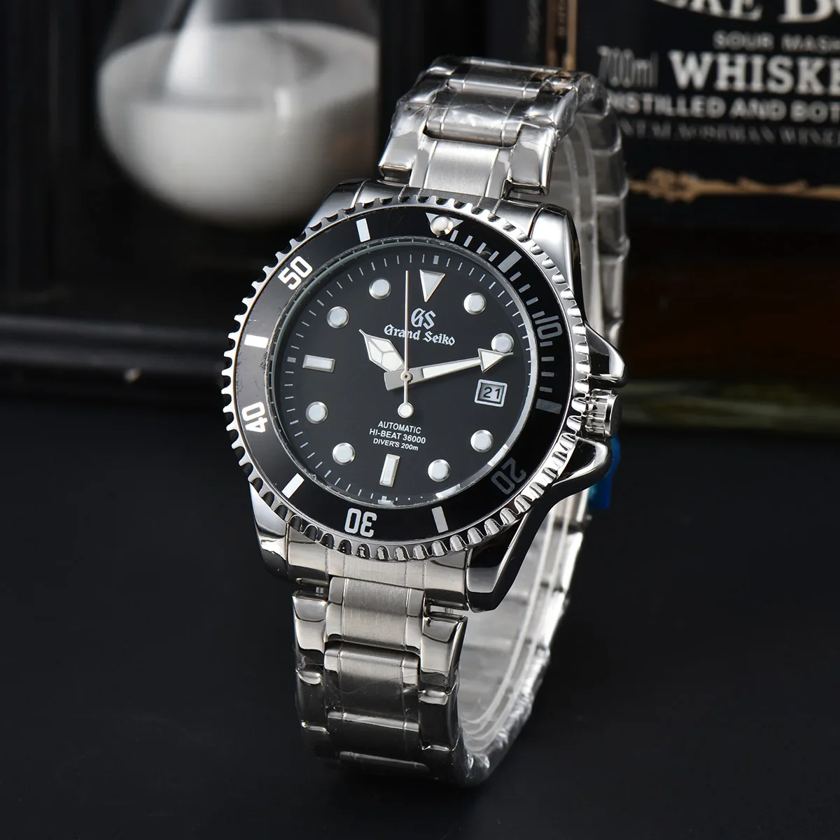 

New Luxury Brand Grand Seiko SLGC001G Tentagraph Evolution 9 Collection Steel Strap Chronograph Quartz AAA Watch For Men