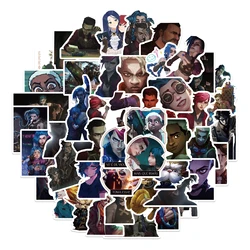 25/50PCS Cool Cartoon Anime Arcane Game Stickers For Cars Motorcycles Water cup Children's toy Luggage Computers Sticker