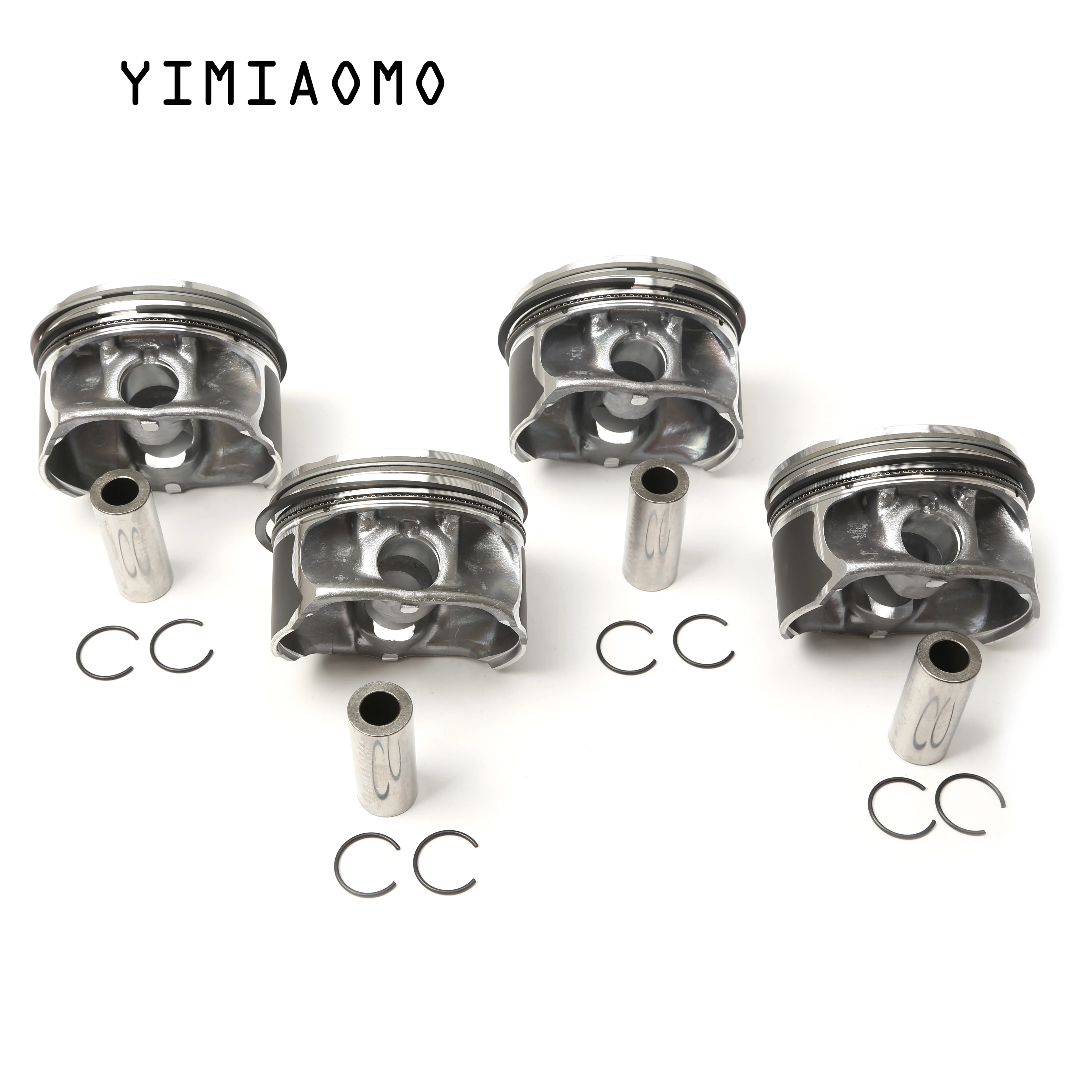 A2700301917 Engine Piston Assembly Oversized 0.5MM For Mercedes  