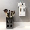 Plastic Wall-Mounted Drain Storage Rack Cosmetics Storage Box Chopstick Holder Pen Holder Kitchen Multifunctional Kitchen Basket 2