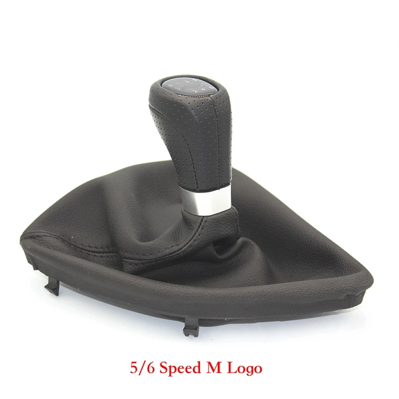 

LHD Car Shift Knob Gear Knob Car Styling Accessories And Handball 5/6 Gears For BMW 1 Series E81 E82 E87 E88 3 Series 5 Series