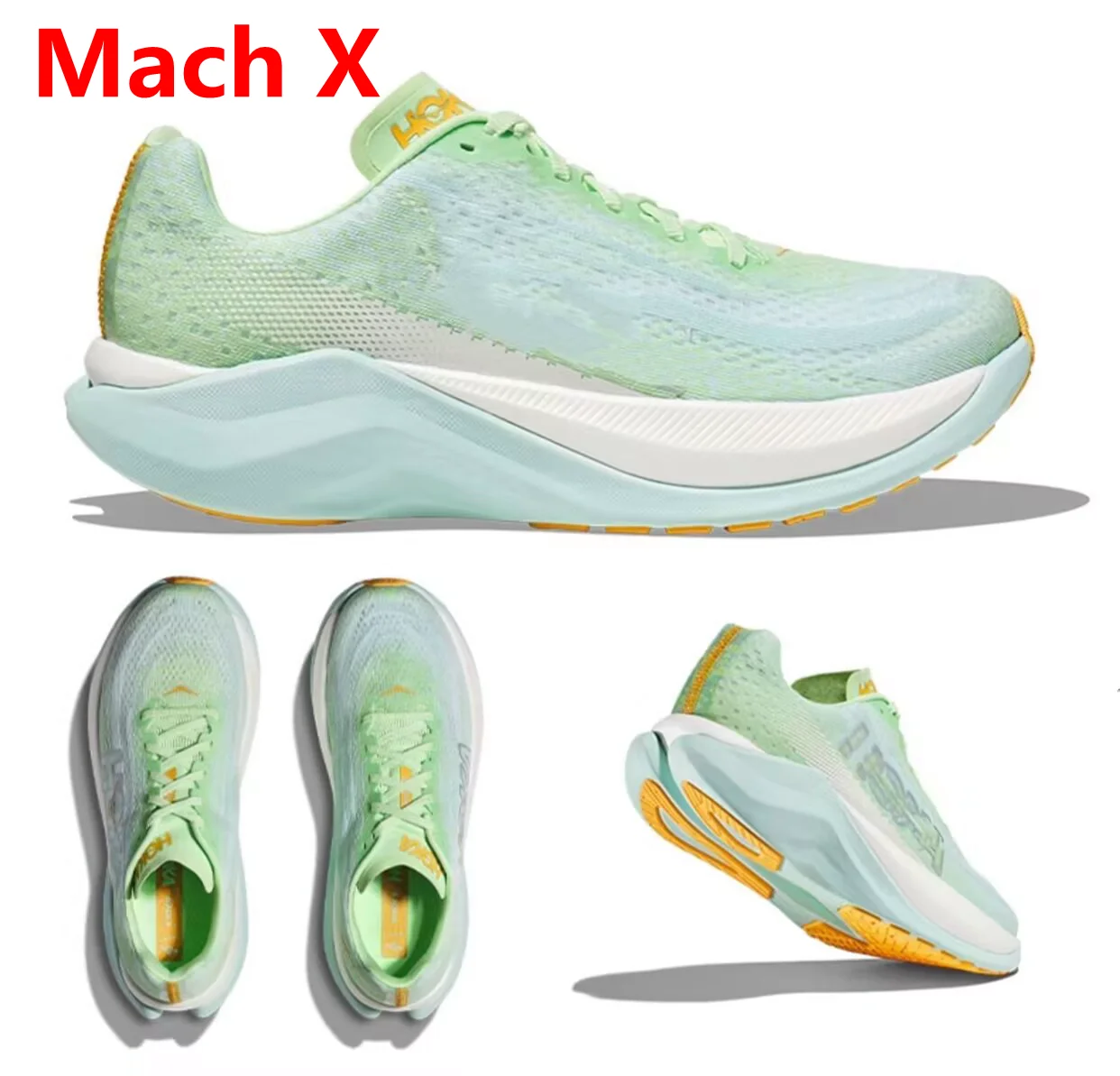 

New Luxury Designer Original Mach X Men's And Women's Road Running Sport Lightweight Breathable Shock-Absorbing Rebound Sneakers