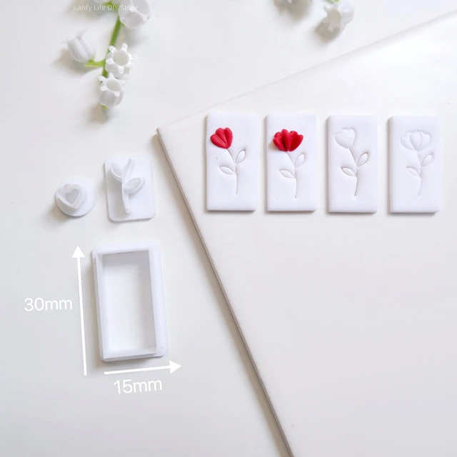 Irregular Geometric Flower Shape Soft Pottery Polymer Clay Cutter Diy  French Earring Cut Mold For Earring Jewelry Pendant Making - Clay Molds -  AliExpress