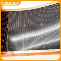 ใหม่เอี่ยมสีส้มอุ่นเครื่องทำความร้อนระบบความร้อนฟิล์ม Self Regulating อินฟราเรดประหยัดพลังงานความร้อนฟิล์ม Made In Korea 3