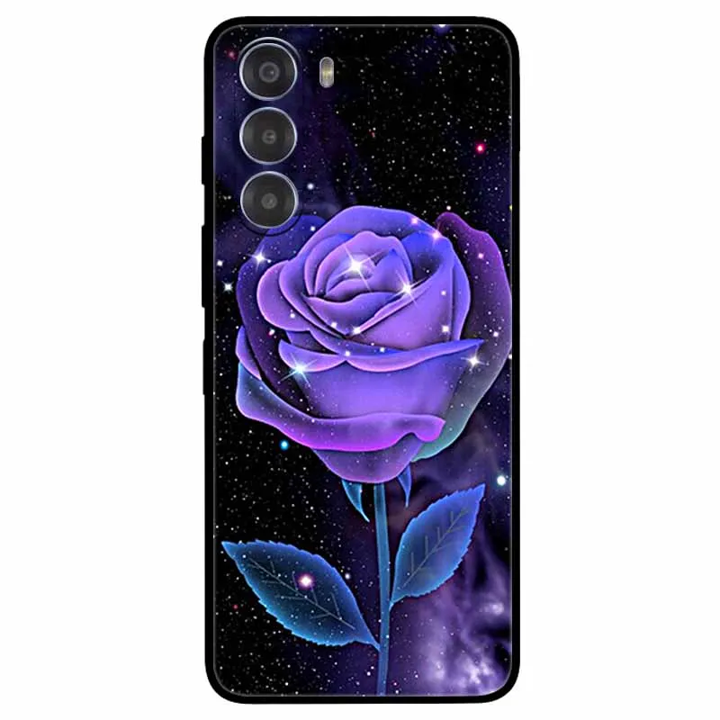 Cute Cartoon Soft TPU Silicone Phone Case - Painted Cat Design