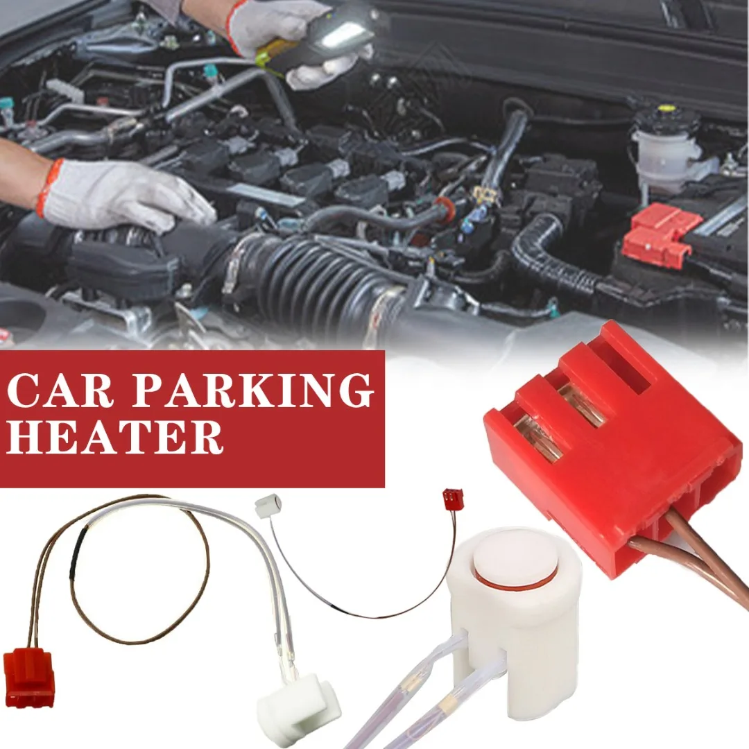 

For Chinese Diesel Heater Temperature Sensor Probe Square-Connection Connector Owns Good Performance and Stability White Red