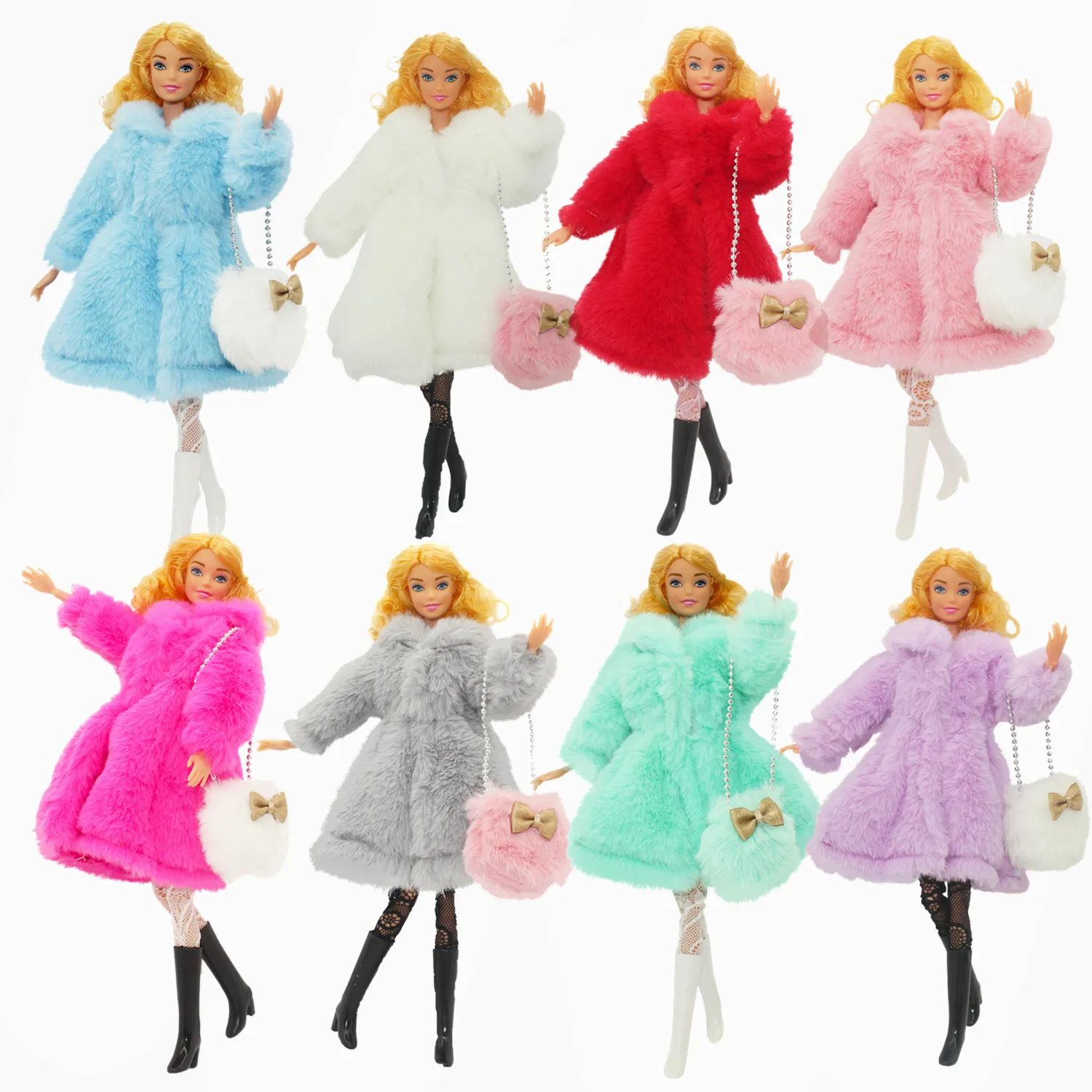 

Fashion pretty Outfit Set for 30cm BJD Barbie Blyth 1/6 MH CD FR SD Kurhn Doll Clothes Girl Figure Toy Accessories