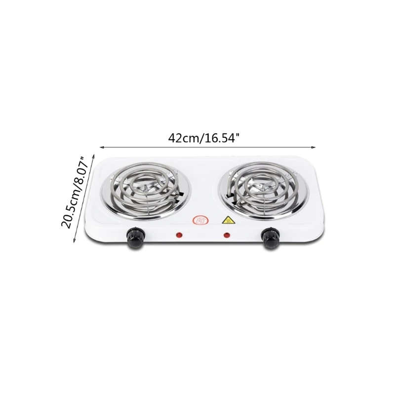 2000W Iron Burner Electric Stove Hot Plate 110/220V Portable Kitchen Cooker Coffee Heater Milk Soup Durable Asjustable Quick 4