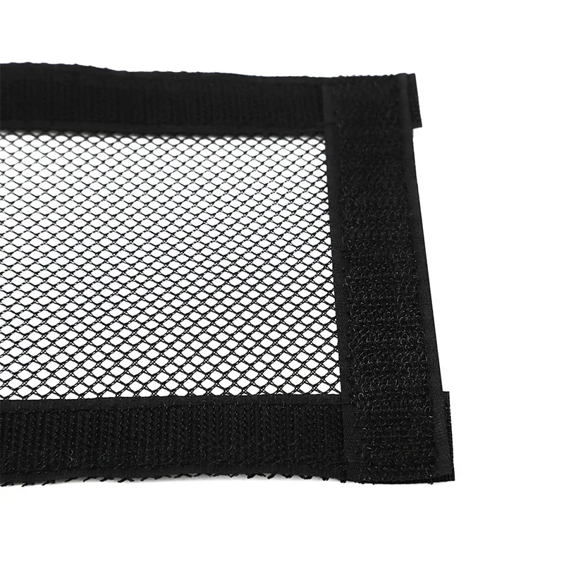 Backseat Air Vent Cover for Model Y 2017-2024 Model 3 2017-2023 Upgraded Mesh Cloth and Velcro Anti Clogging and Dustproof Net