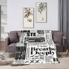 Fashion L-Lululemons Blanket Skin friendly comfort warm soft plush blanket suitable sofa living room office bedroom 4