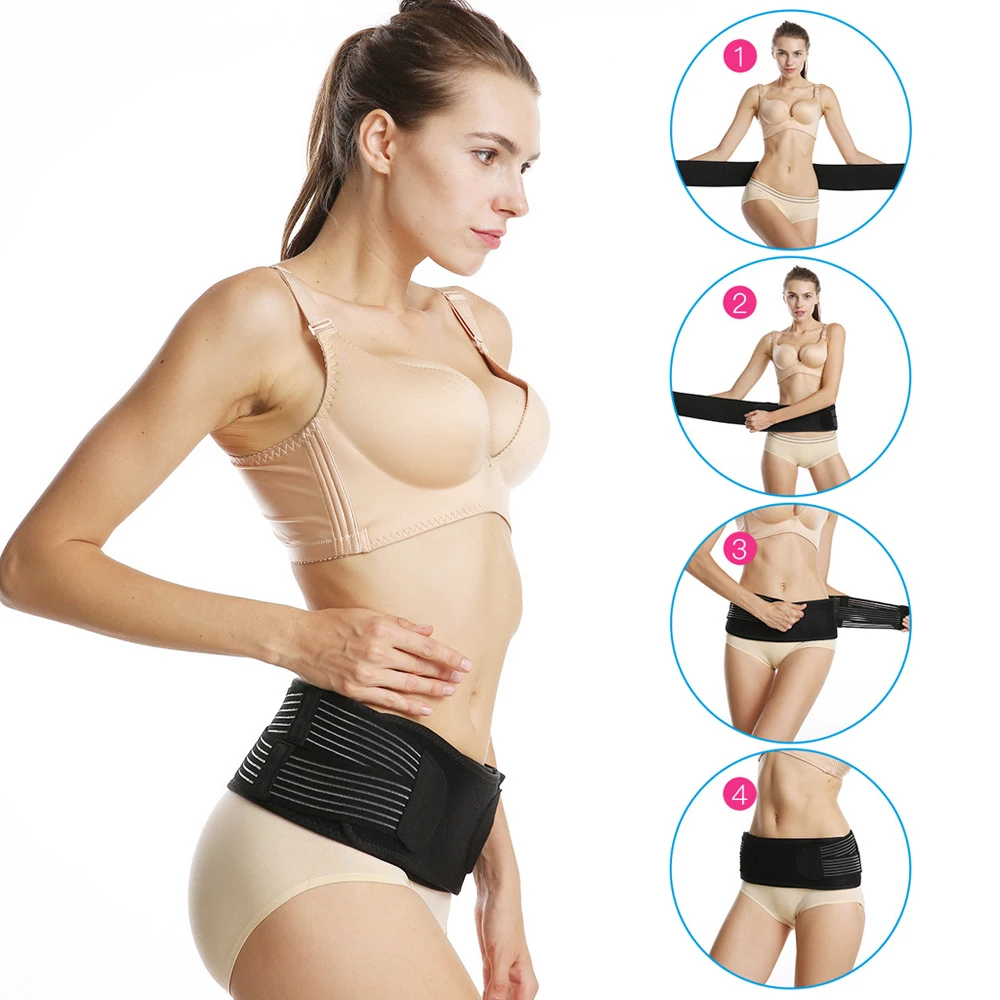 1PC Si Joint Dysfunction Back Brace Trochanteric Belt, Sacroiliac Hip Brace For Lower Back Pain For Adult Relief Sciatic Nerve