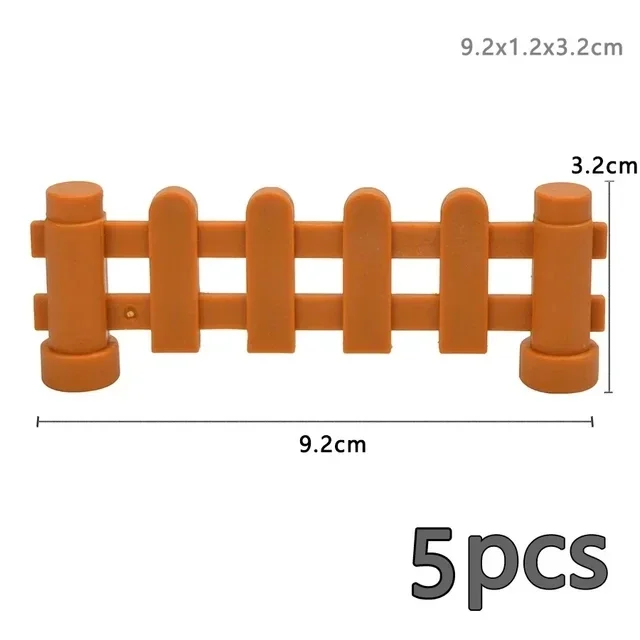 Large Building Blocks Playground Set with Slide, Swing, and Seesaw - Educational Toy