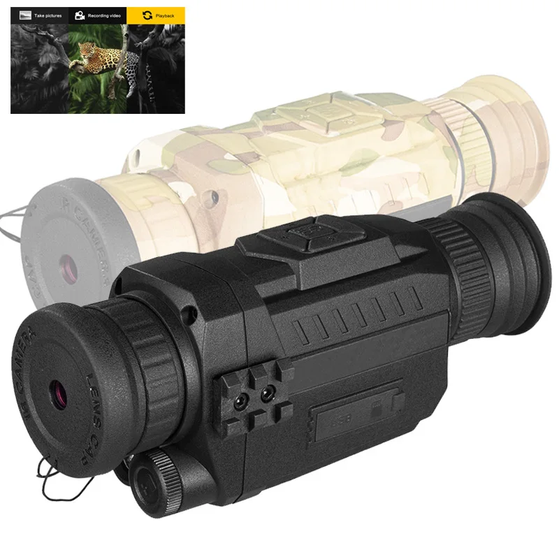 

NEW NV535 Definition Digital Night Vision Install SD Card Photo Video Sing Night Vision scope Hunting Patrol Infrared Telescope