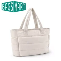 BAGSMART-Sac fourre-tout grande capacité pour femme, sac à main polyvalent, sac à provisions, sac de travail pour commpiedmont, classe étudiante 1