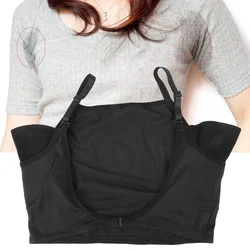 Unisex Adjustable Shoulder Straps Washable Reusable Hygienic Clean Sweatabsorbent Underarms Leakproof Absorbent Fast Drying Vest