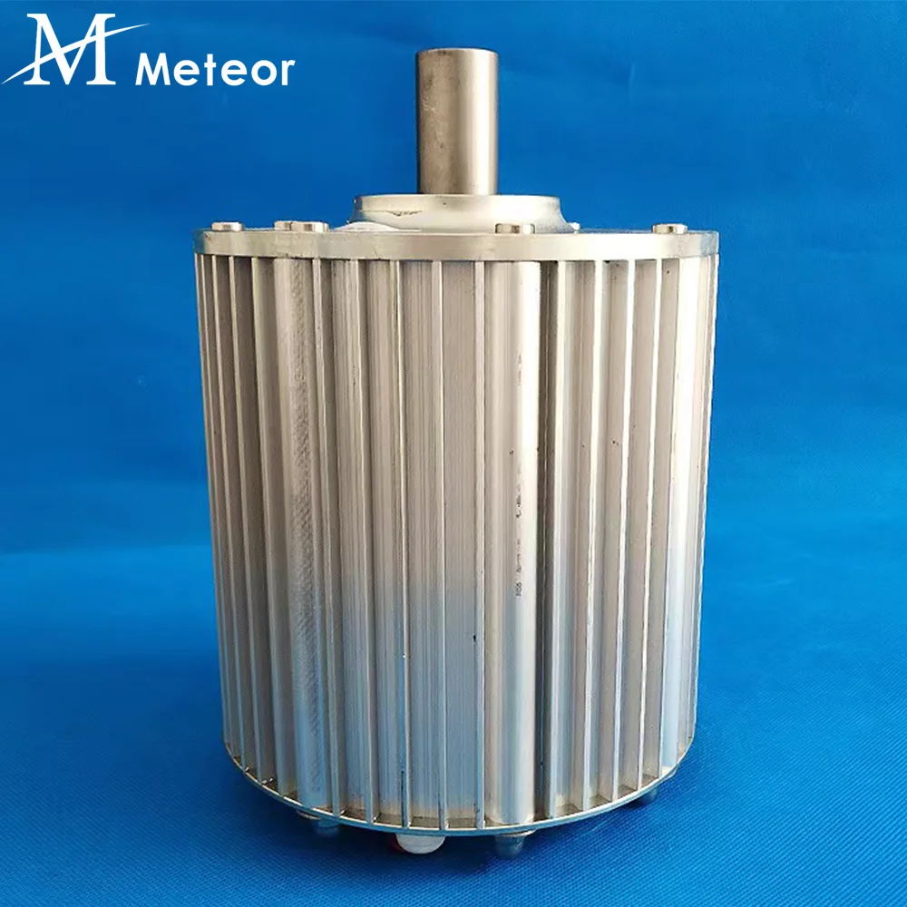 Solar Wind Generator 10KW 20KW Low Speed Permanent Magnet Generator 48V 96V 220V 380V 3 Phase AC Alternators Use For Motor Drive Water Wind Turbine