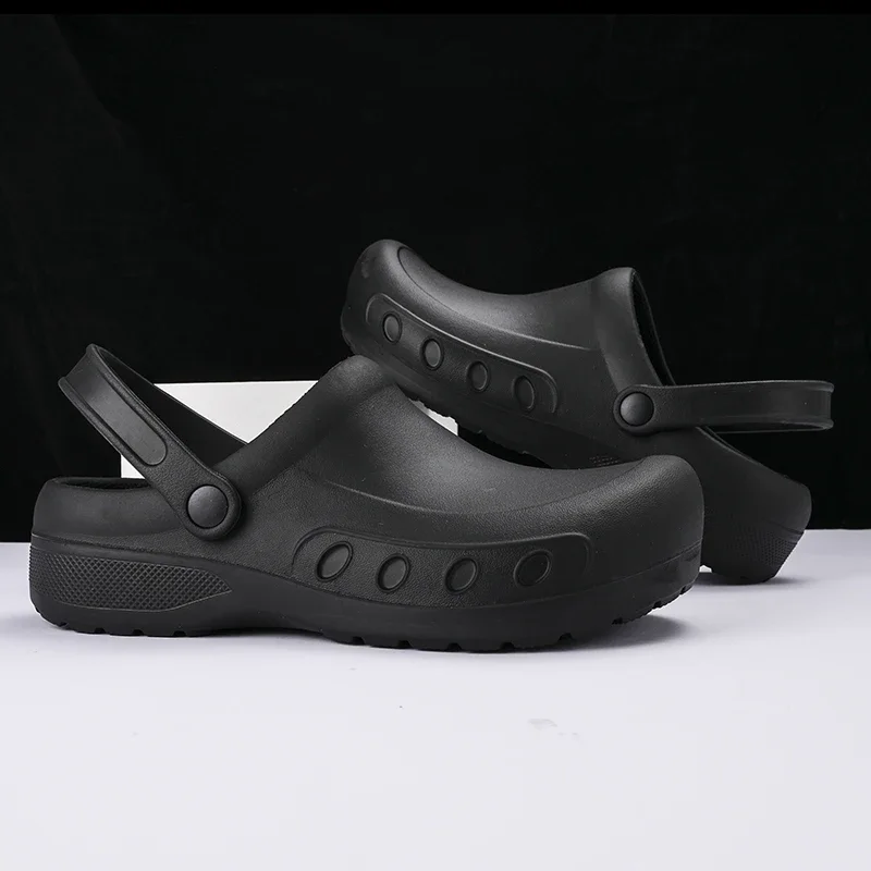 Mens EVA Platform Sandals for Men Anti-slip Outsole Comfort Garden Waterproof Sandals Big Size 40-49 Slippers