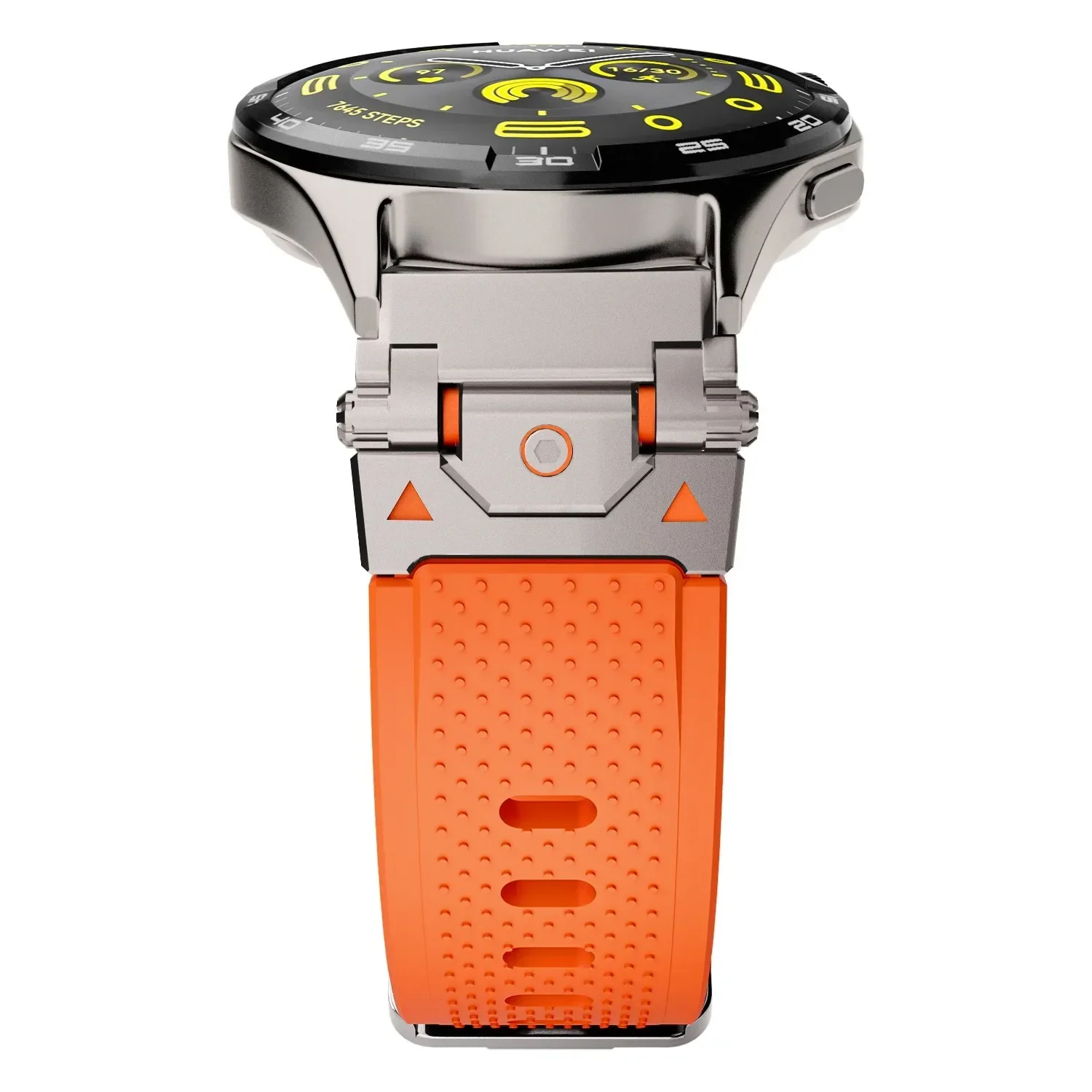 Men's Sports 22mm Silicone Band with Metal Connector - Ultimate Bracelet Strap
