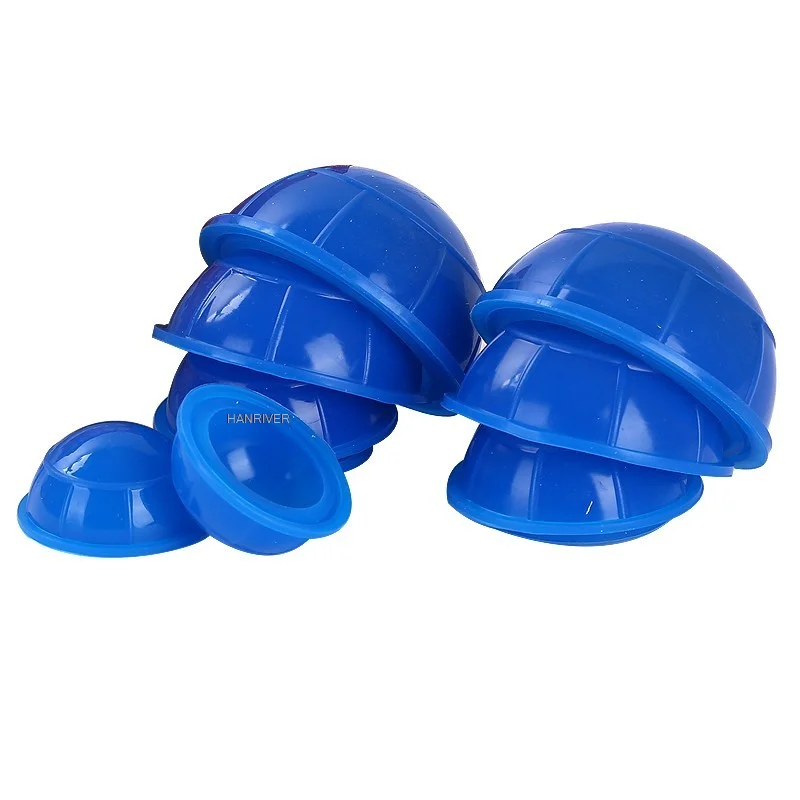 12pcs Silicone Cupping Negative Pressure Cupping Hygroscopic Can Vacuum Cupping Household Cupping Silicone Absorbent Canister 6