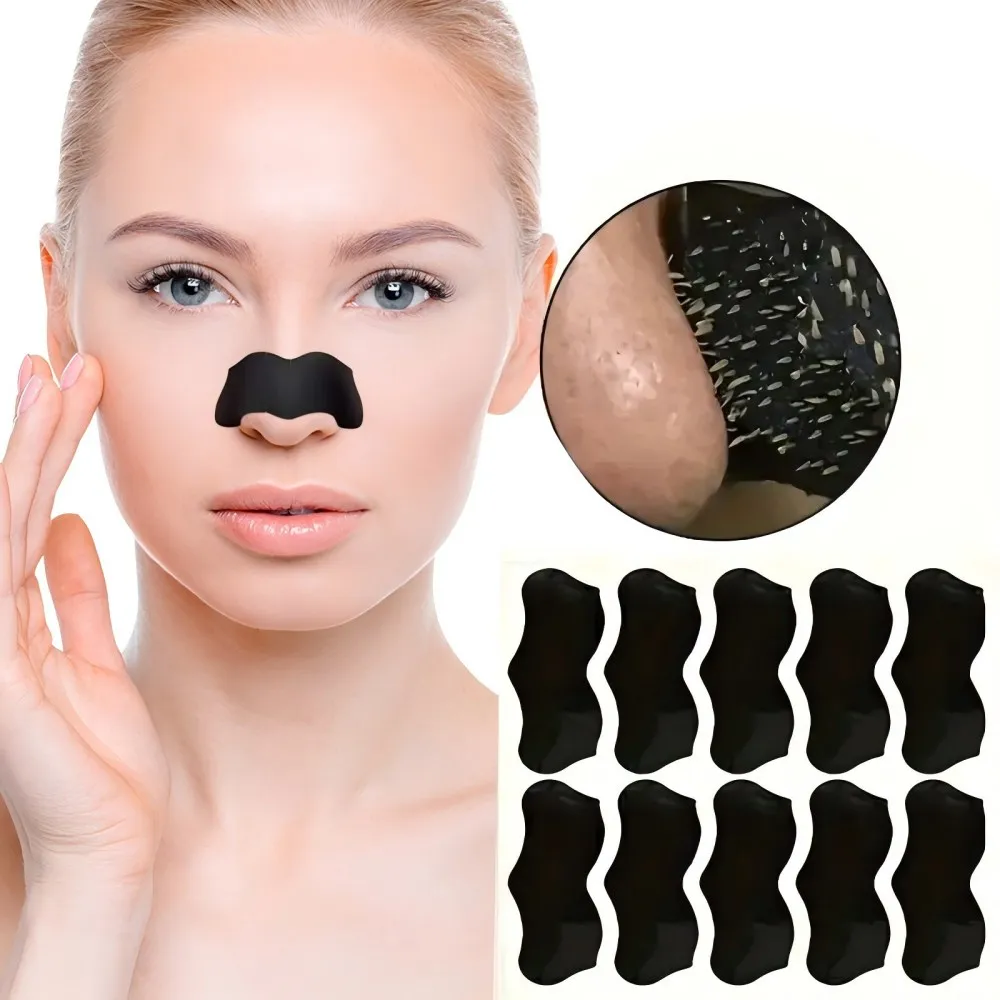 Masque Nez Strips Nettoyage Profond - 10 Pièces - Pour Points Noirs Et Acné - Neuf Sous Sachet