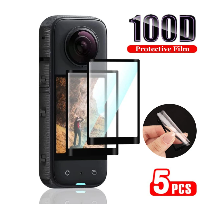 

For Insta360 One X3 Display Screen Protector Anti-scratch Curved Protective Film Not Glass For Insta360 X3 Cameras Accessories