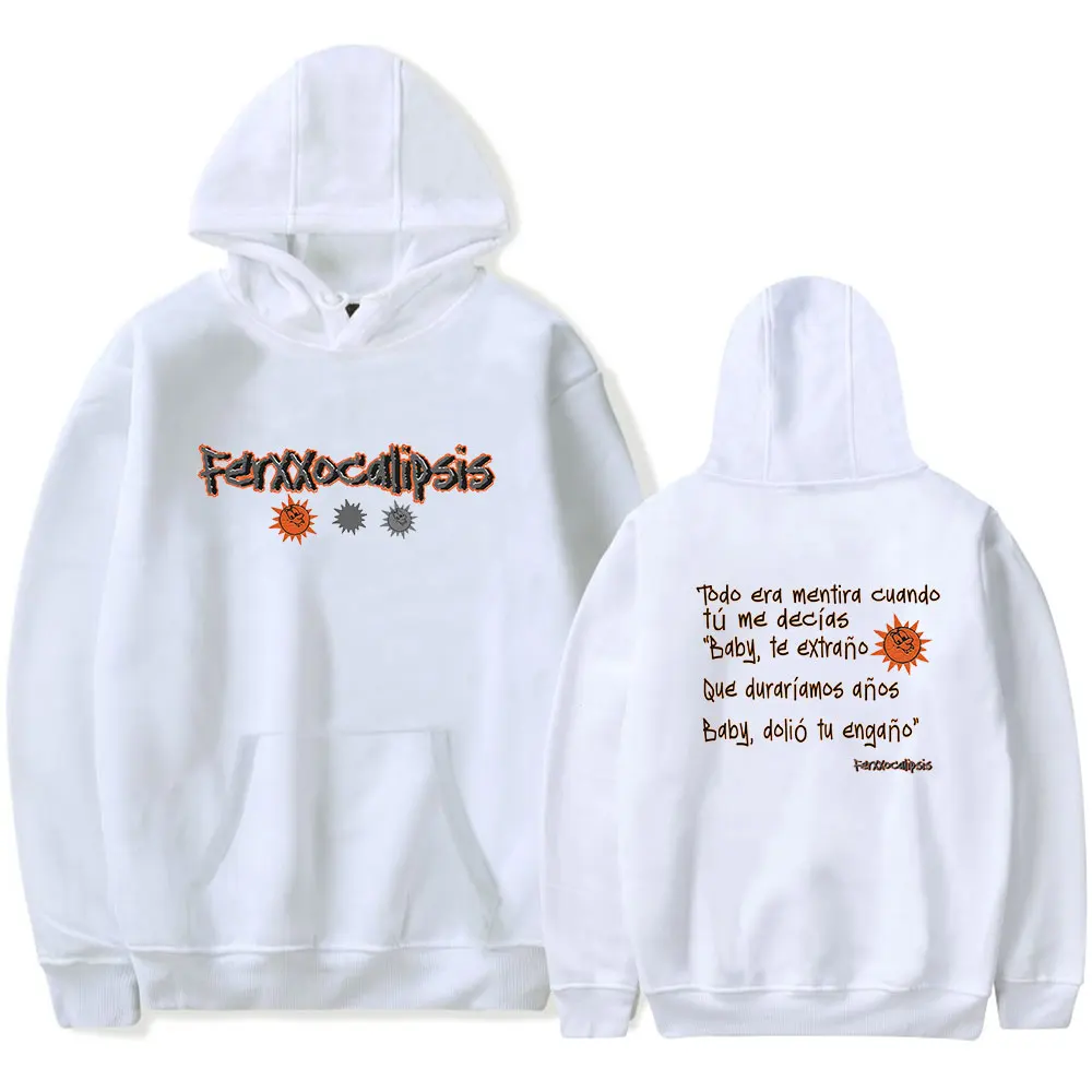 thumbnail image 1 of Sudadera con capucha Feid Ferxxocalipsis para hombre y mujer, unisex, informal, de rapero, de manga larga, con capucha, ropa de calle, 1 of 5