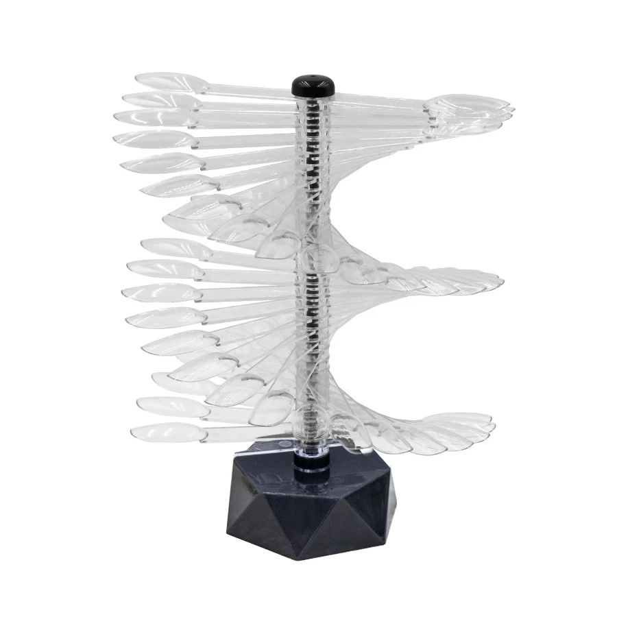 Enhanced Nail Art Spiral Display Stand with 60 Vibrant Colors for Showcase and Presentation