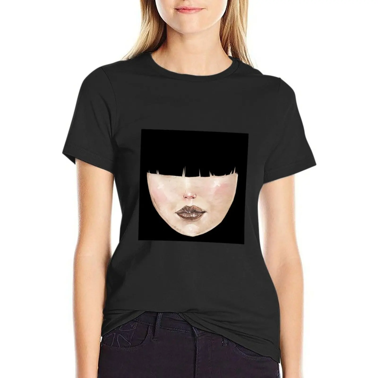 

david choe T-Shirt Female clothing oversized woman t shirt