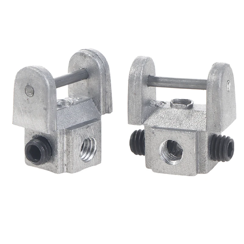 2PCS/SET Scroll Saw Blades Holders Pin-Less Blade Clamps Upper/Lower Blade Holder Scroll Saw Blade Conversion Kit