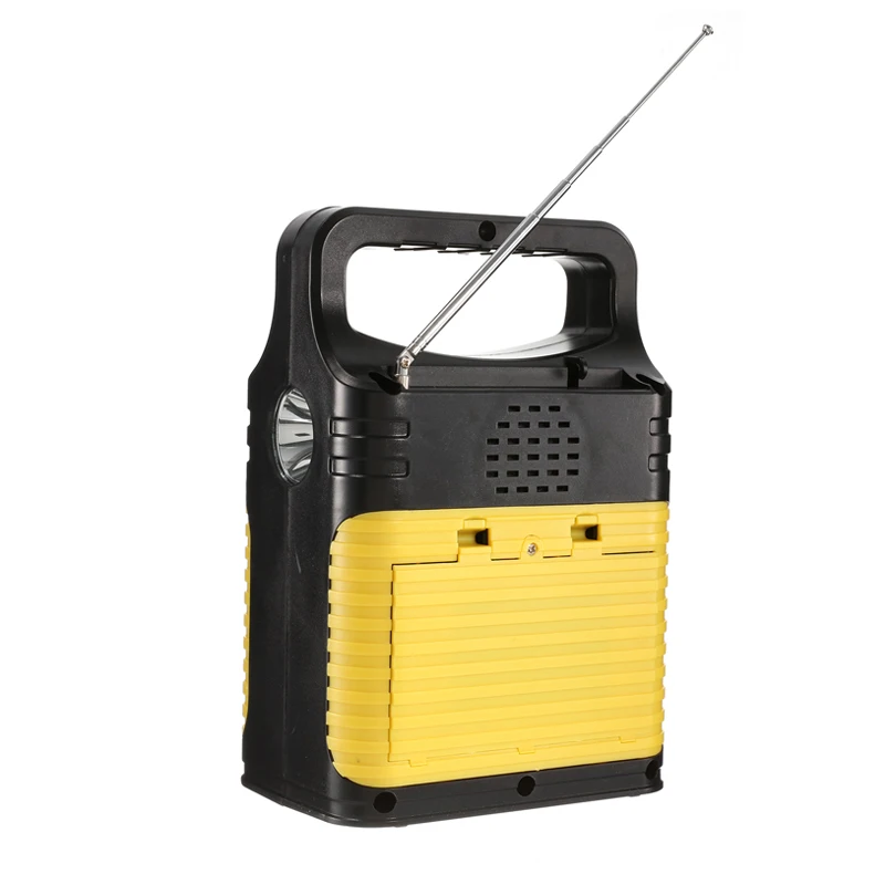 Portable Solar Generator System 3 Bulbs Radio Outdoor Solar Power Panel Camping Kit LED Emergency Lighting Remote Control